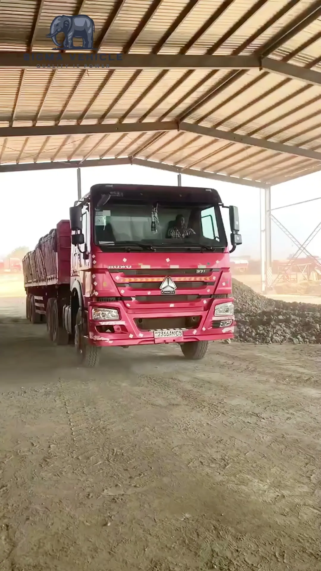 Customer feedback on a HOWO tractor unit